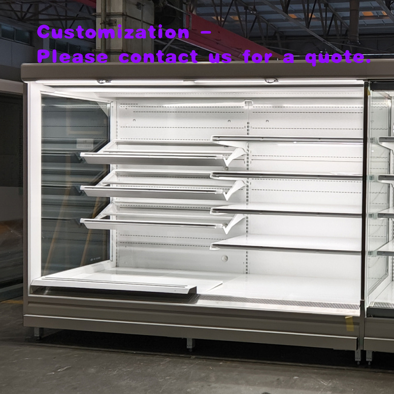 Refrigerated Display Case - 상업용 냉장 장비 LED 조명 슈퍼마켓