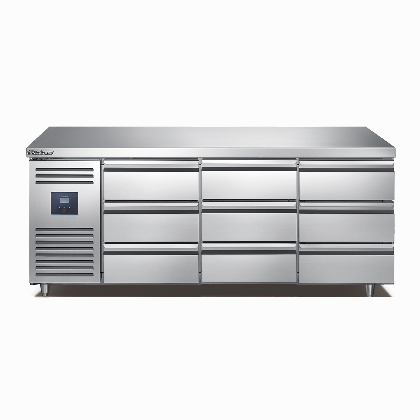 Refrigerated Display Case - 조절 가능한 스테인리스 스틸 작업대 냉장고