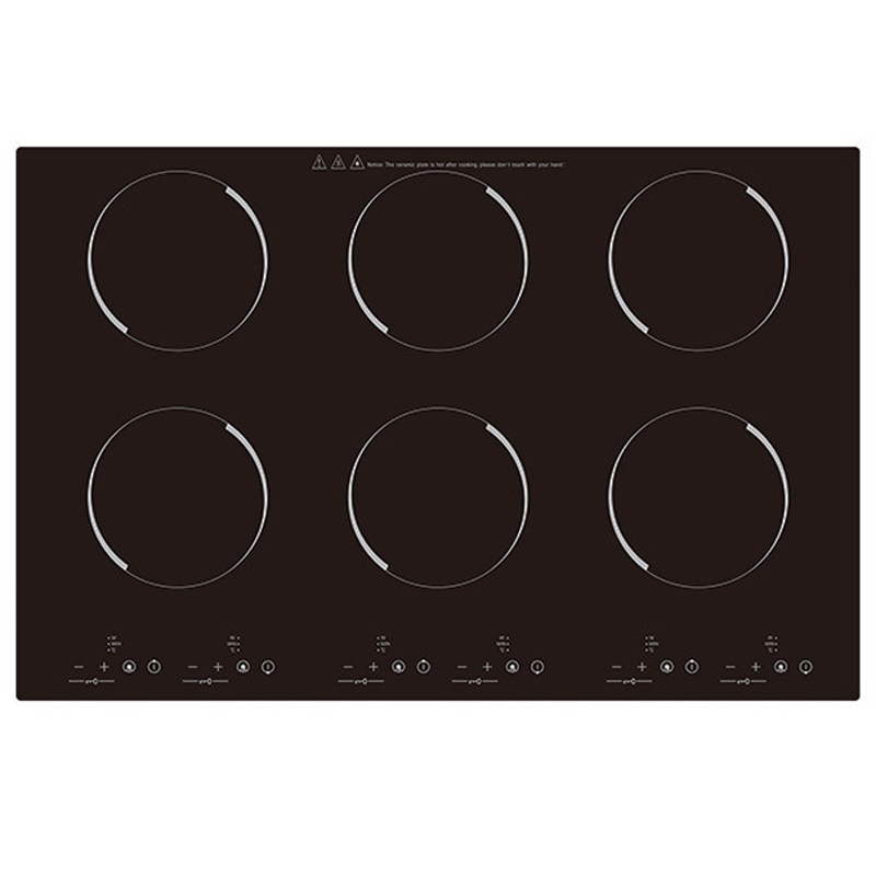 Commercial Kitchen Stove - 상업용 6구 전기 세라믹 스토브 주방용