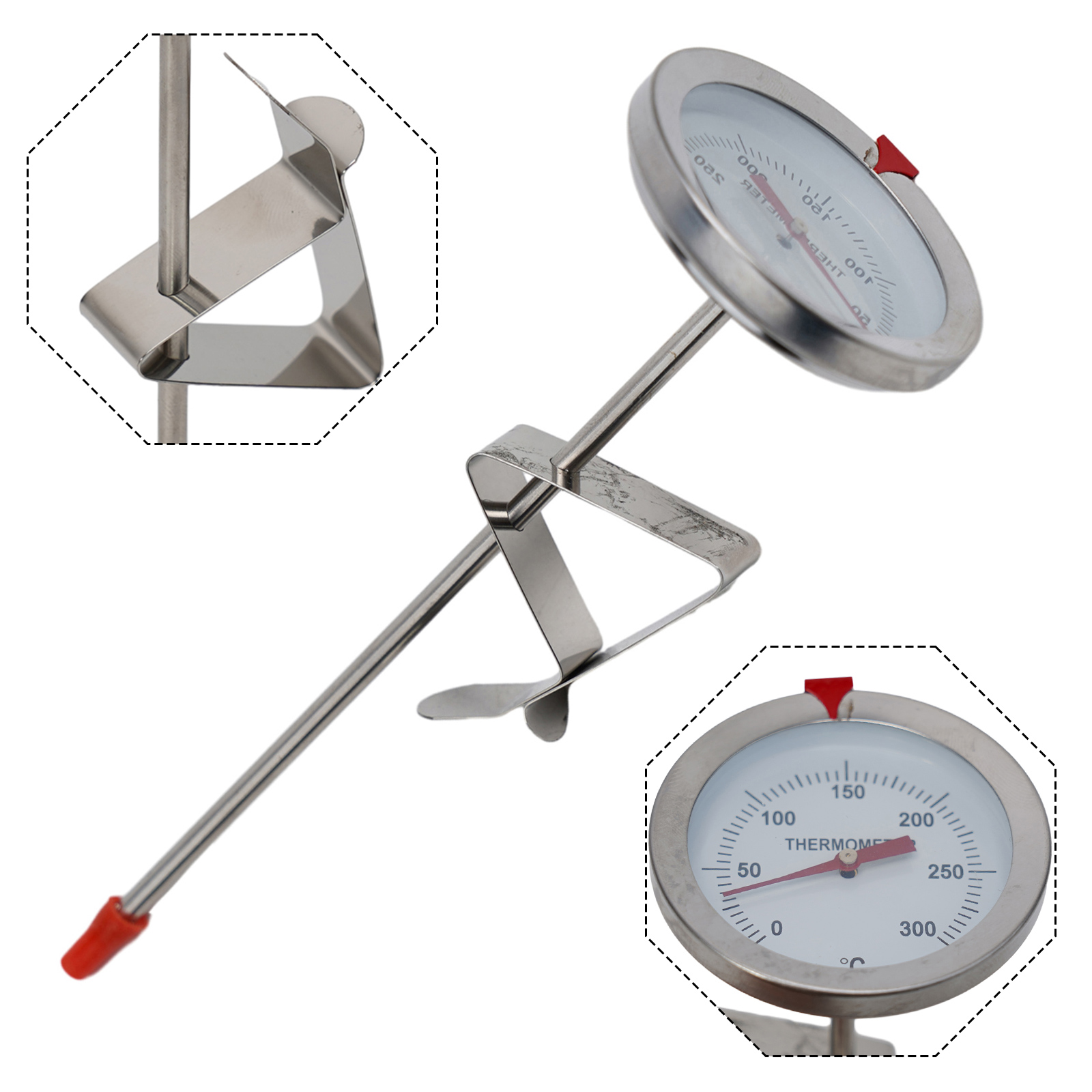 Commercial Kitchen Equipment List - 스테인리스 스틸 프로브 온도계 주방 도구