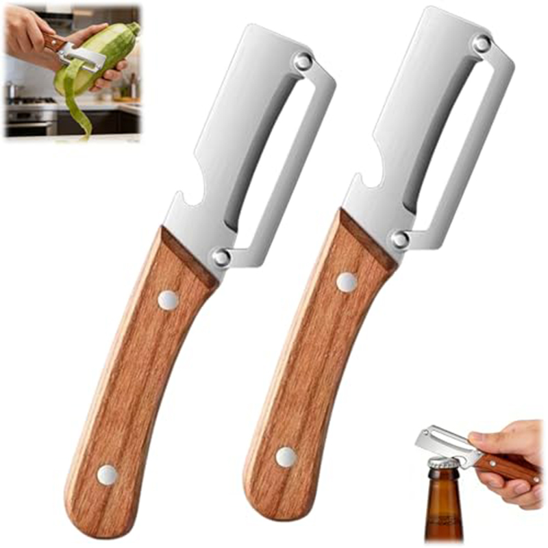 Commercial Kitchen Equipment List - 스테인리스 스틸 주방 필러, 나무 손잡이가