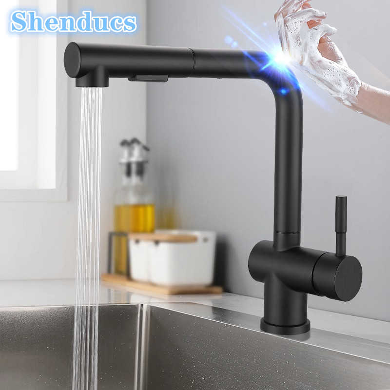 Commercial Kitchen Mixer Tap - 주방 수전용 온냉수 터치 스테인리스 스틸