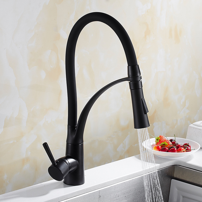 주방 수도꼭지, 솔리드 브래스 블랙, 온수/냉수 믹서, - Commercial Kitchen Mixer Tap 리뷰 및 가격