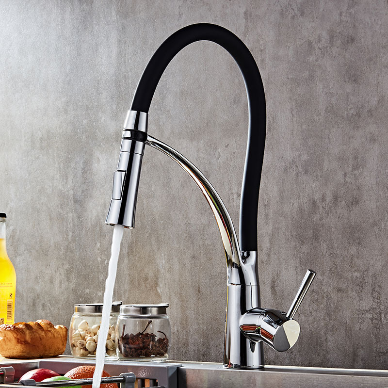 주방 수도꼭지, 솔리드 브래스 블랙, 온수/냉수 믹서, - Commercial Kitchen Mixer Tap 리뷰 및 가격