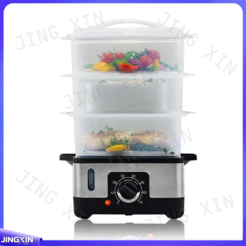 9L 3단 전기 음식 찜기 950W 240V 대용량 플 - Commercial Kitchen Parts & Service 리뷰 및 가격