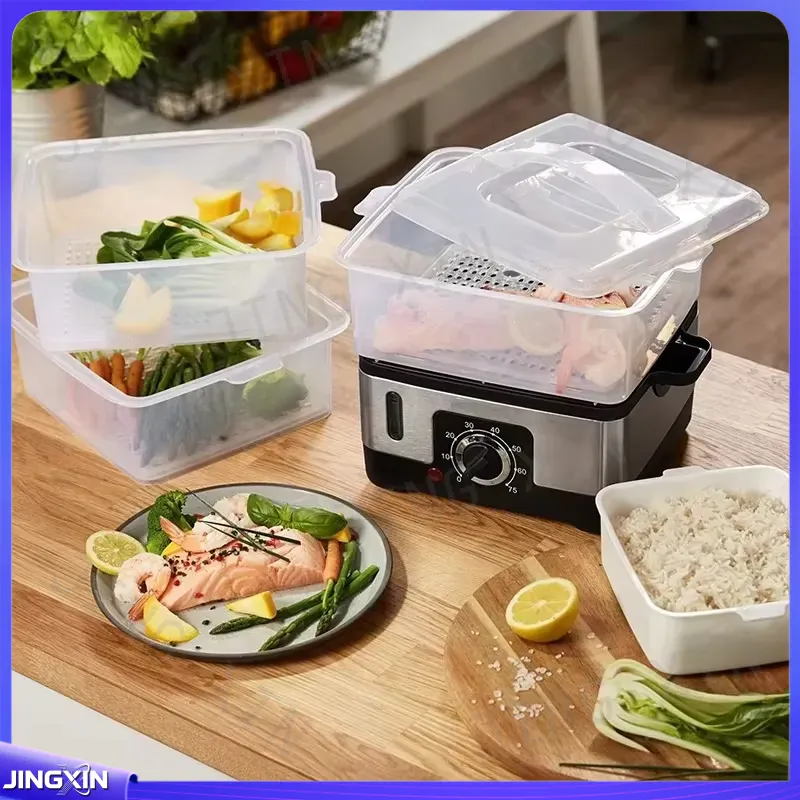 9L 3단 전기 음식 찜기 950W 240V 대용량 플 - Commercial Kitchen Parts & Service 리뷰 및 가격