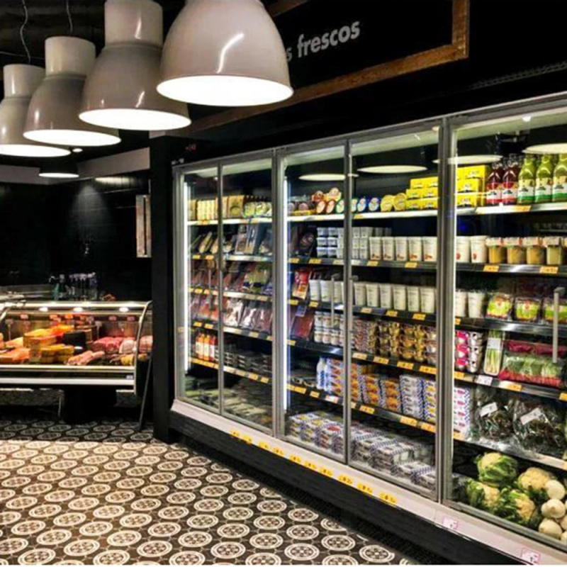 맞춤형.핫세일 양문형 냉동고 직립형 유리 디스플레이 음 - Refrigerated Display Case 리뷰 및 가격