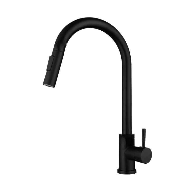 브러시드 니켈 주방 수도꼭지 싱글 홀 풀아웃 스파우트  - Commercial Kitchen Mixer Tap 리뷰 및 가격
