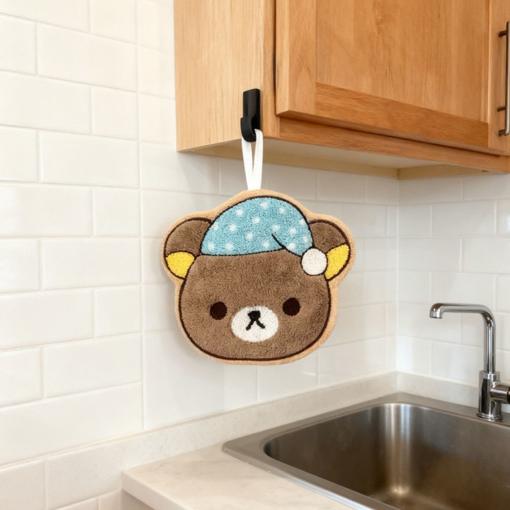 애니메이션 리락쿠마 핸드 타올 걸이형 흡수성 작은 사각 - Commercial Kitchen Items 리뷰 및 가격