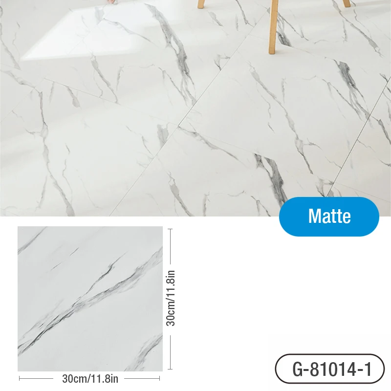 시뮬레이션 된 두꺼운 대리석 타일 바닥 스티커 PVC  - Commercial Kitchen Tiles 리뷰 및 가격