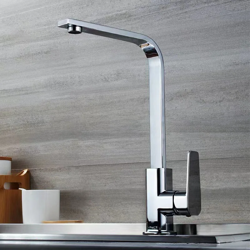 360 °   회전식 주방 싱크대 수도꼭지, 모던 싱글 - Commercial Kitchen Mixer Tap 리뷰 및 가격