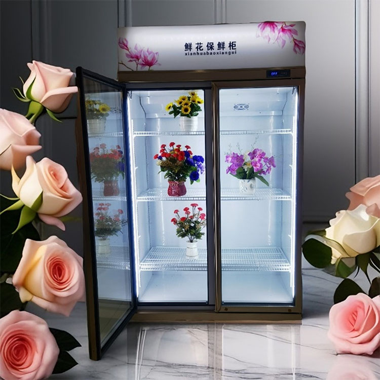 냉장 진열장 꽃 꽃 자판기 냉장고 꽃 쿨러 냉장고 - Refrigerated Display Case 리뷰 및 가격