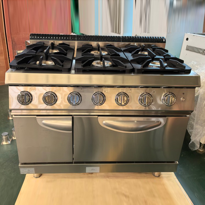 상업용 가스레인지 스테인리스 스틸 주방기기 6구 가스레 - Commercial Kitchen Stove 리뷰 및 가격