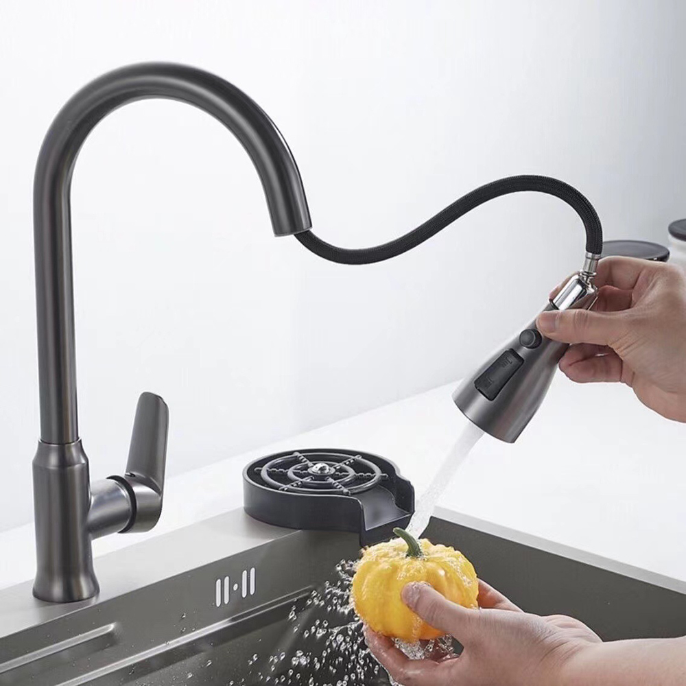 주방 수도꼭지 단일 구멍 풀 아웃 주둥이 주방 싱크 믹 - Commercial Kitchen Mixer Tap 리뷰 및 가격