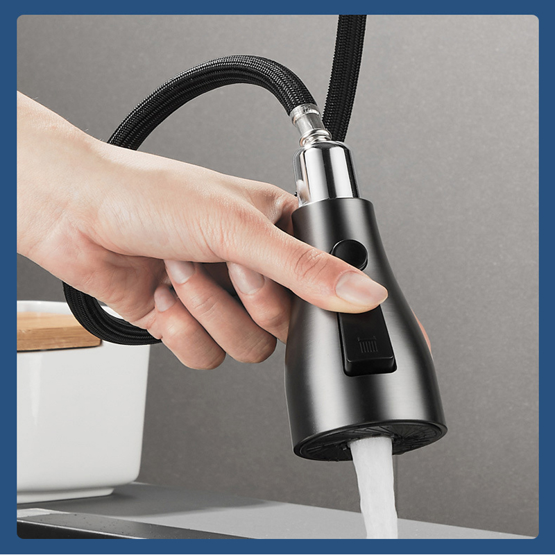 주방 수도꼭지 단일 구멍 풀 아웃 주둥이 주방 싱크 믹 - Commercial Kitchen Mixer Tap 리뷰 및 가격