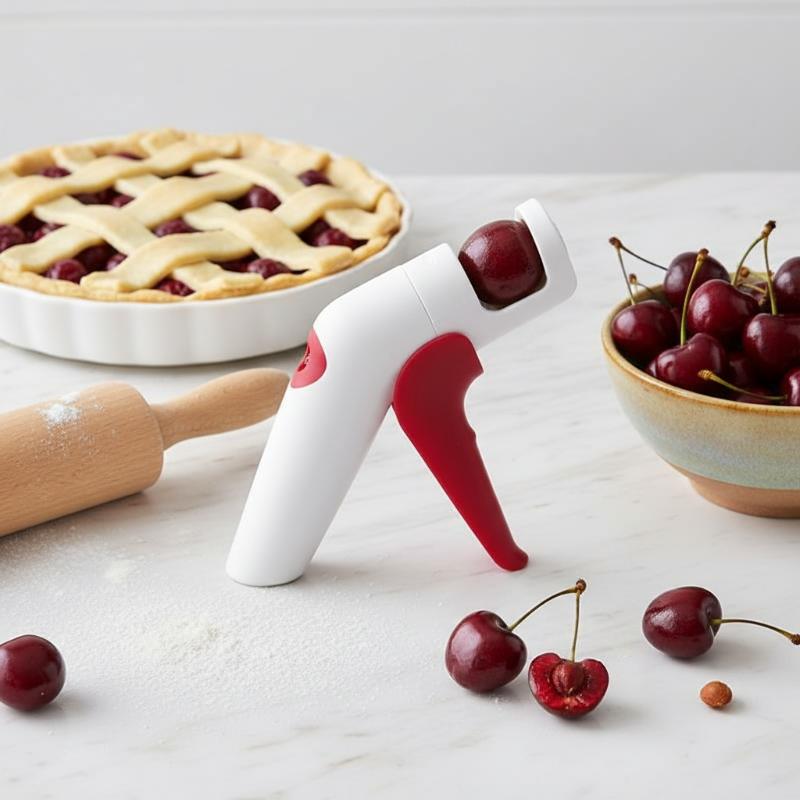 체리 레드 대추 심장 제거기 다기능 과일 코어러 및 심 - Commercial Kitchen Equipment List 리뷰 및 가격