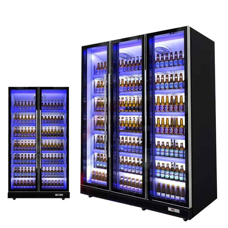 대용량 상업용 직립형 냉장고 슈퍼마켓 음료 쇼케이스 - Refrigerated Display Case 리뷰 및 가격