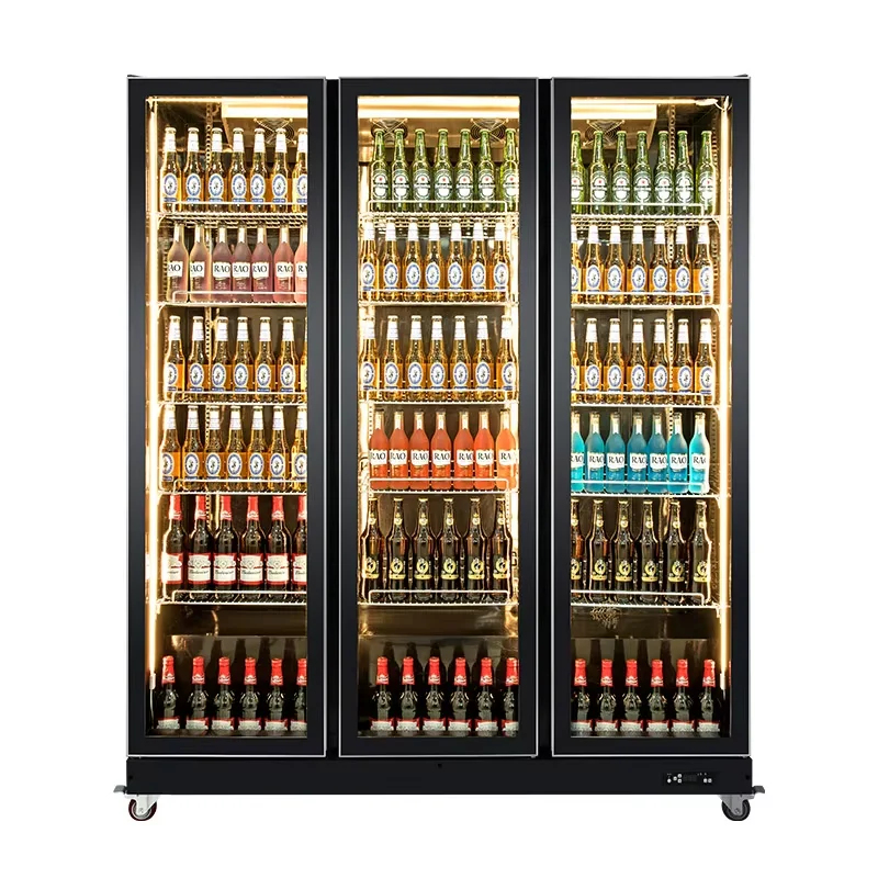 대용량 상업용 직립형 냉장고 슈퍼마켓 음료 쇼케이스 - Refrigerated Display Case 리뷰 및 가격
