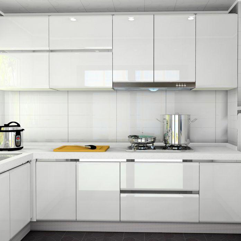 페인트 광택 흰색 캐비닛 벽 스티커 오래된 가구 데칼  - Commercial Kitchen Tiles 리뷰 및 가격