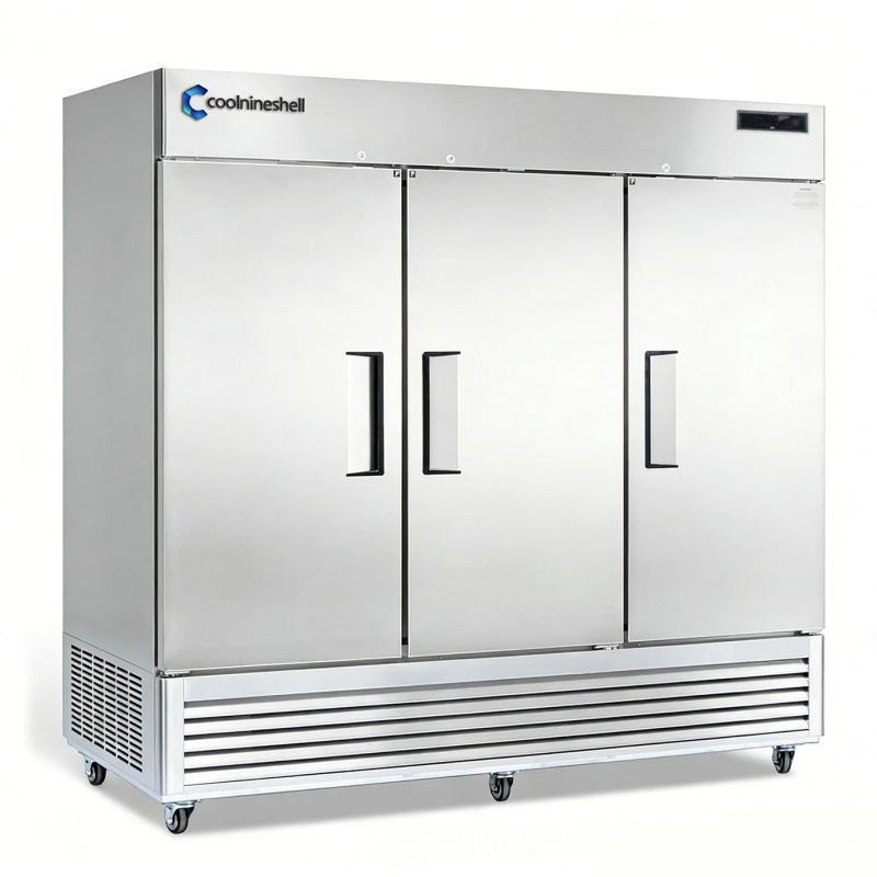 맞춤형 82인치 상업용 냉장고 3단 50큐빅피트 스테인 - Refrigerated Display Case 리뷰 및 가격