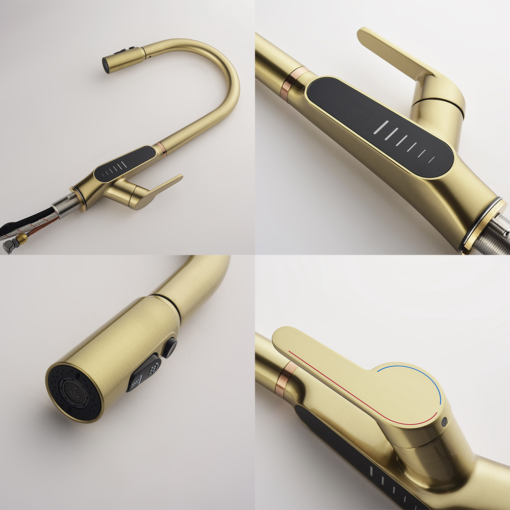 고품질 10년 보증 스마트 디지털 주방 수전, 황동 믹 - Commercial Kitchen Mixer Tap 리뷰 및 가격