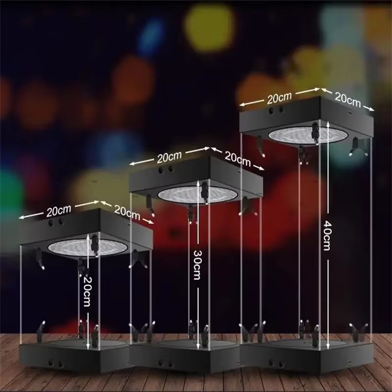 회전식 LED 스포트라이트 아크릴 박스 피규어 전시 케 - Refrigerated Display Case 리뷰 및 가격