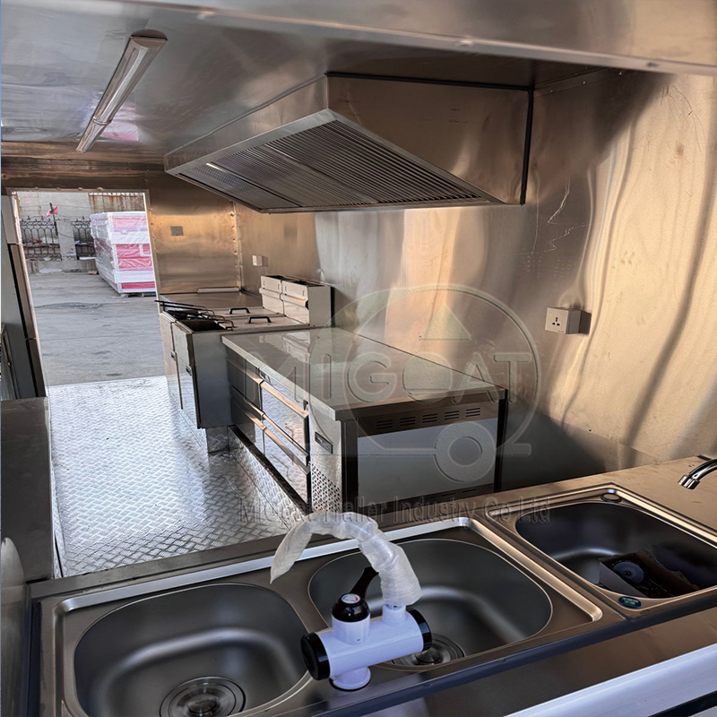 상업용 주방 푸드트럭 - 패스트푸드 사업용 후드와 스토 - Commercial Kitchen Hoods 리뷰 및 가격