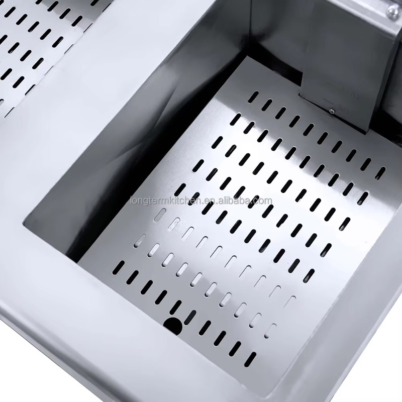간편 조작 상업용 스테인리스 스틸 가스 딥 프라이어,  - Commercial Kitchen Parts & Service 리뷰 및 가격