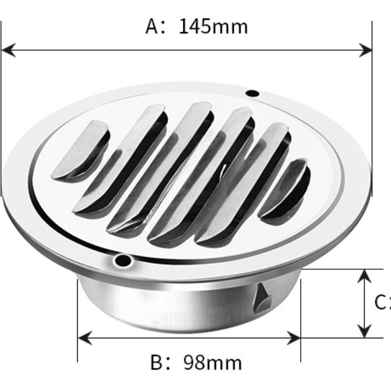 1PCS 스테인레스 스틸 후드 플랫 헤드 외부 벽 환기 - Commercial Kitchen Range Hood 리뷰 및 가격